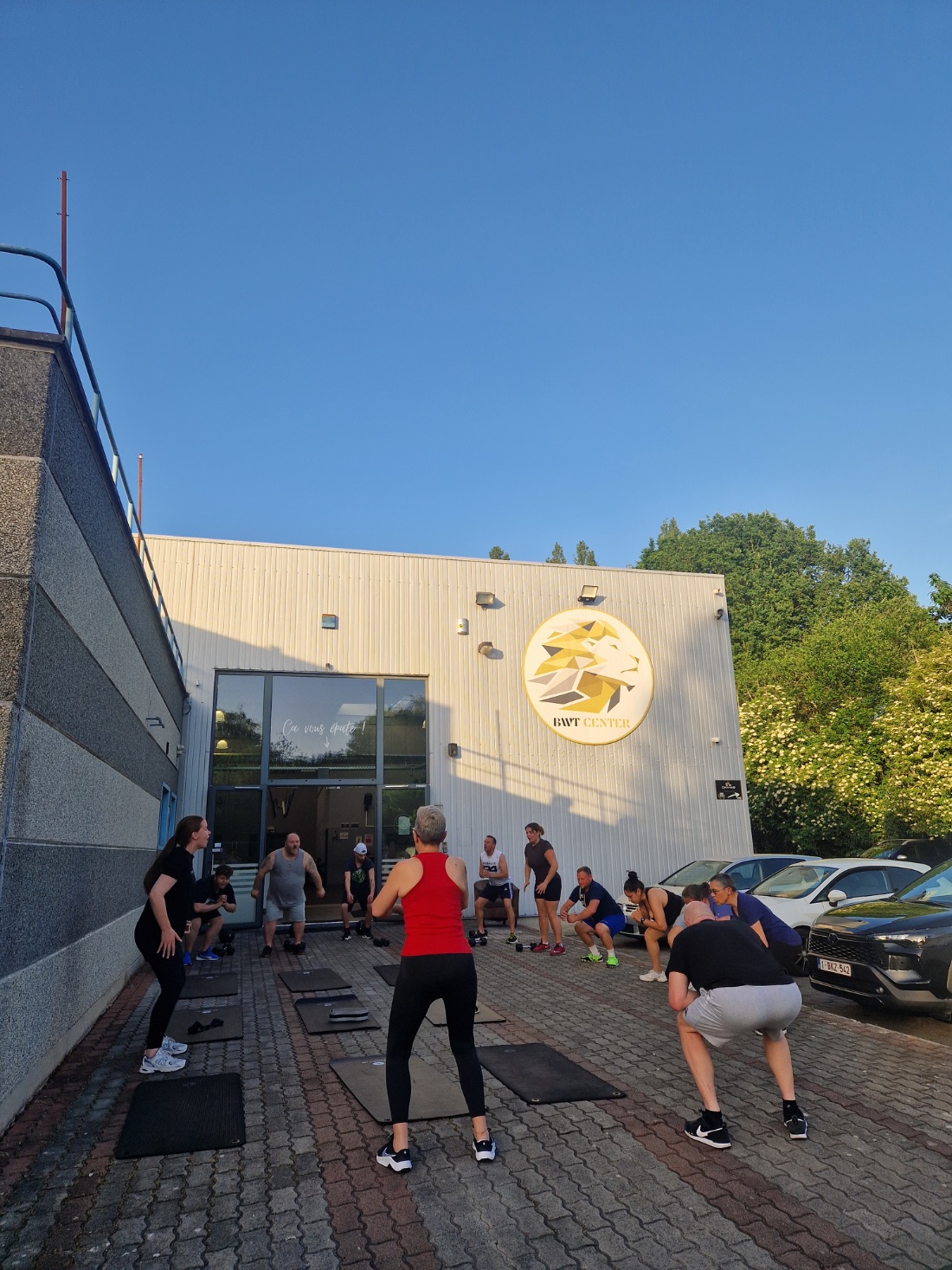 BWT Center Hornu — extérieur