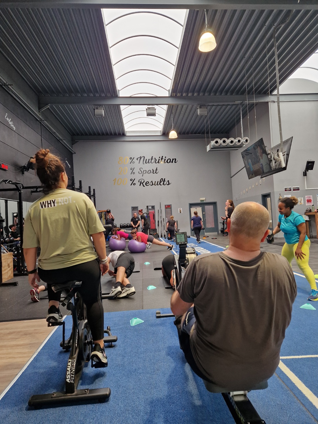 Séance cardio au BWT Center